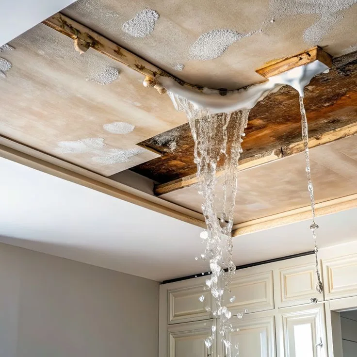 Water damage reference image 4: affected interior or flooring